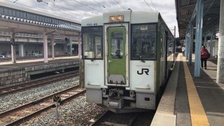 北上駅に停車中の北上線