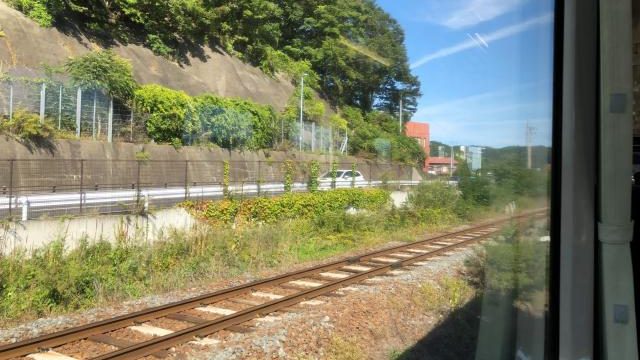 三陸鉄道リアス線の線路