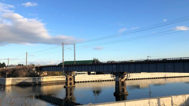 仙石線の跨線橋