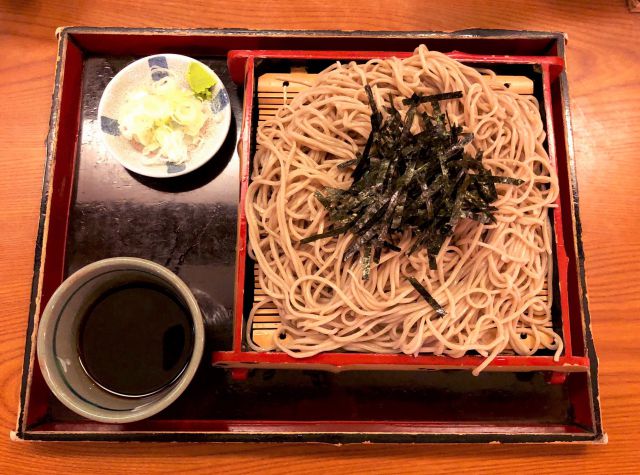 三津屋のざるそば