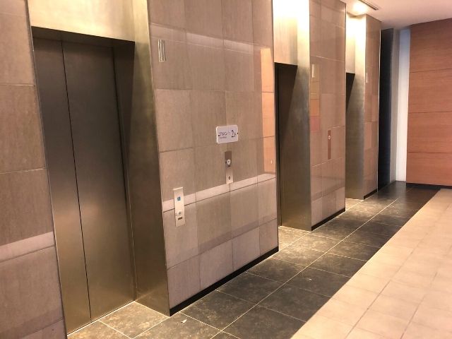 コンフォートホテル仙台西口のエレベーター