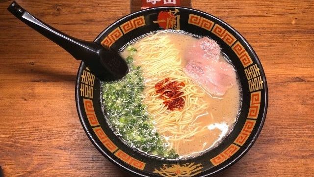 一蘭仙台駅前店のラーメン