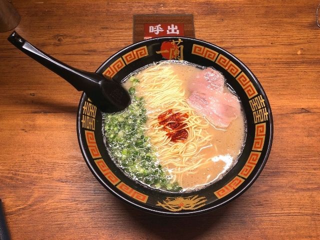 一蘭仙台駅前店のラーメン