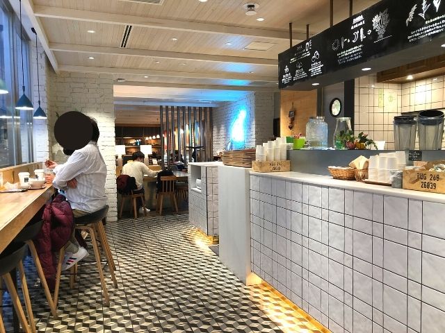 みのりカフェの店内