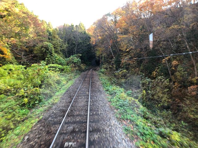 芦ノ牧温泉駅を出発