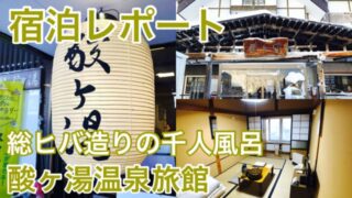 【宿泊記】酸ヶ湯温泉旅館 湯治棟｜冬の青森一人旅！混浴大浴場ヒバ千人風呂で有名な名湯へ