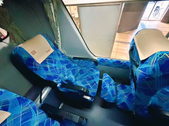 高速バス山形～新潟線の座席