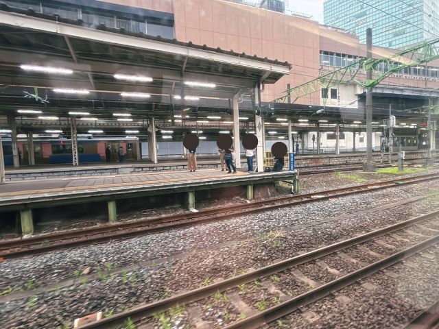 仙台駅を出発