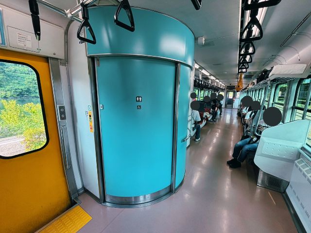車内のトイレ