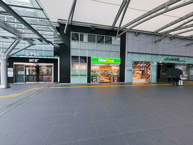 いわき駅改札口前