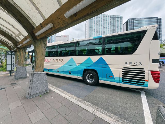 仙台駅東口に到着