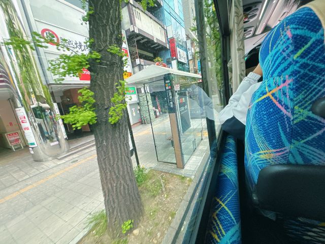 広瀬通一番町に到着